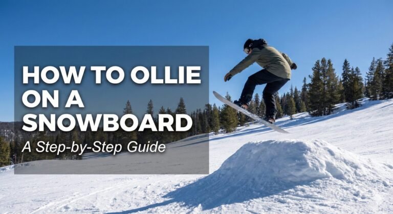 How to Ollie on a snowboard