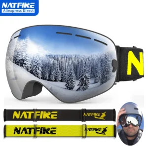 Ski Goggles Anti Fog Winter Snow Sports Goggles