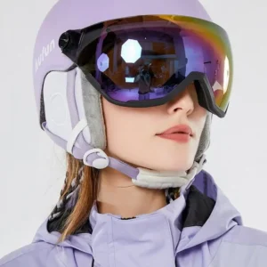 Ski Helmet with Goggles Snowboard