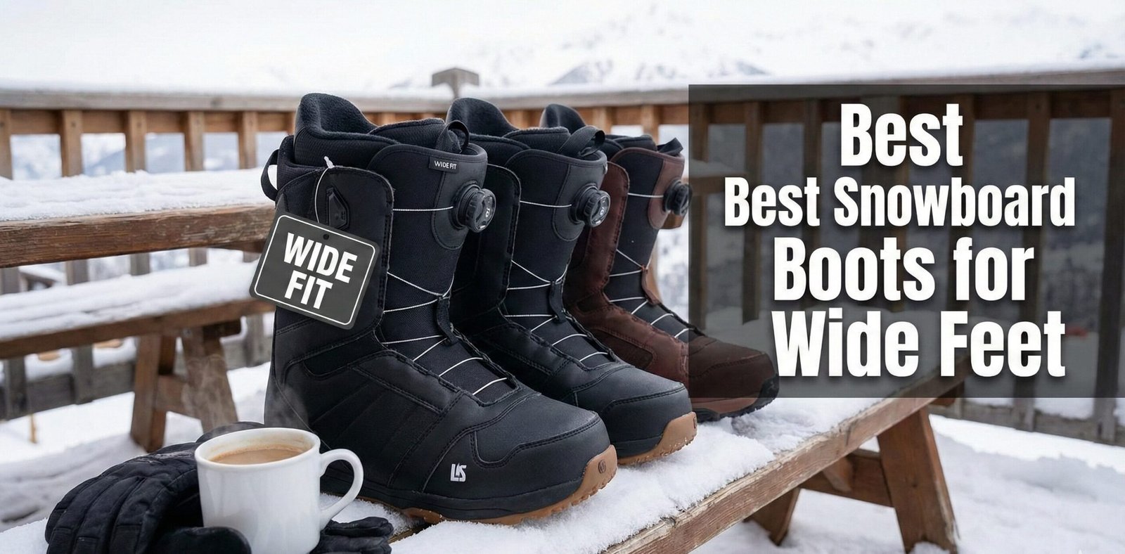 Snowboard boots wide feet powder deep snow riding